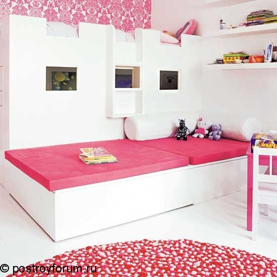 дизайн небольшой детской комнаты