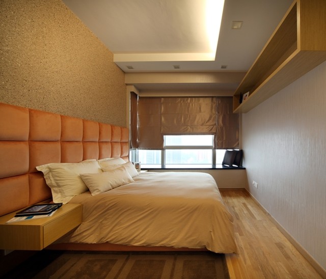 Фото современного дизайна спальной комнаты