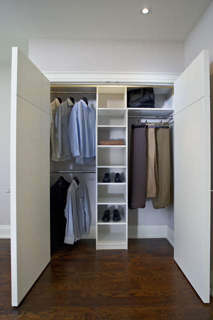 Современный дизайн для оформления гардеробной комнаты