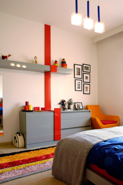 Фотография современной детской комнаты для школьника