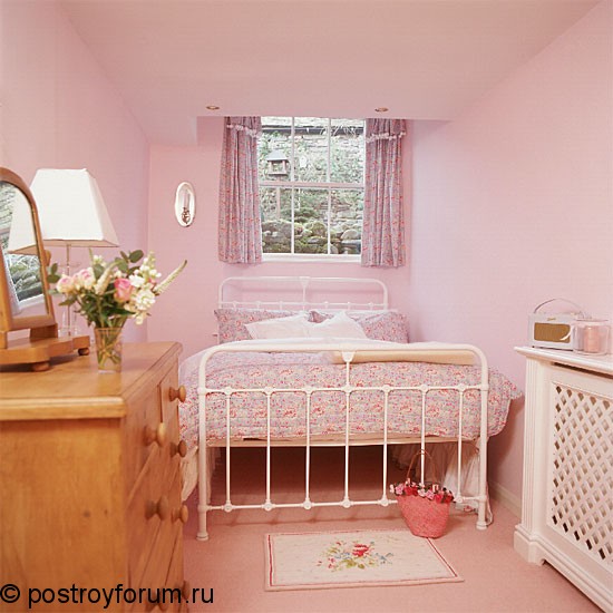 розовая спальня 
