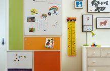 Фрагмент дизайна детской комнаты 