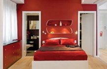 красная комната дизайн